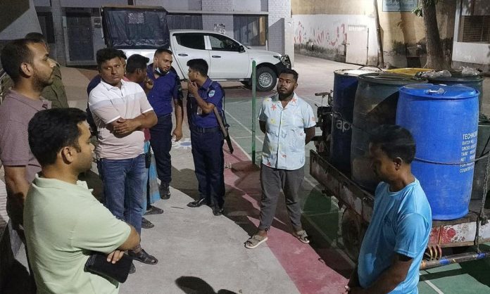 Fuel Worth 1,000 Liters Seized from Fertilizer Shop.jpg